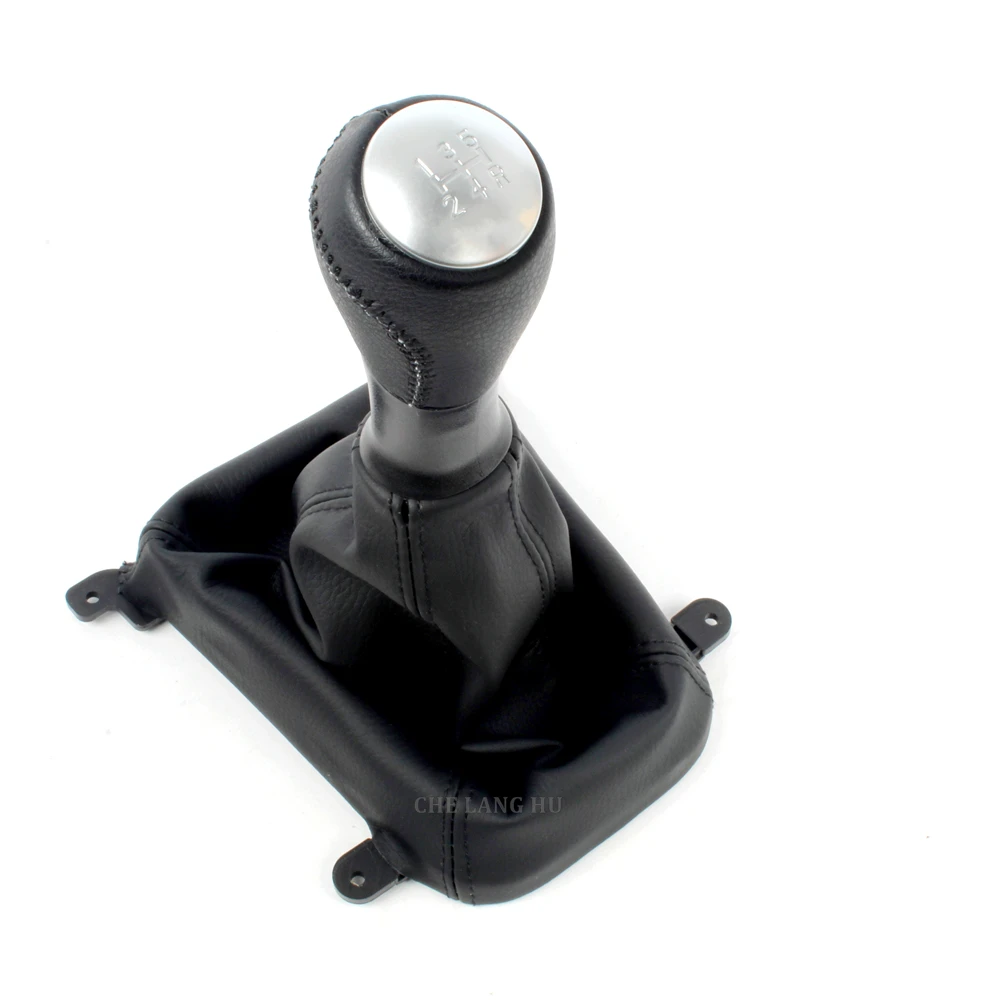 For HONDA ACCORD EURO VII 7 MK7 2003 2004 2005 2006 2007 2008 Car-styling 5 Speed Gear Stick shift knob Level PU Leather Boot