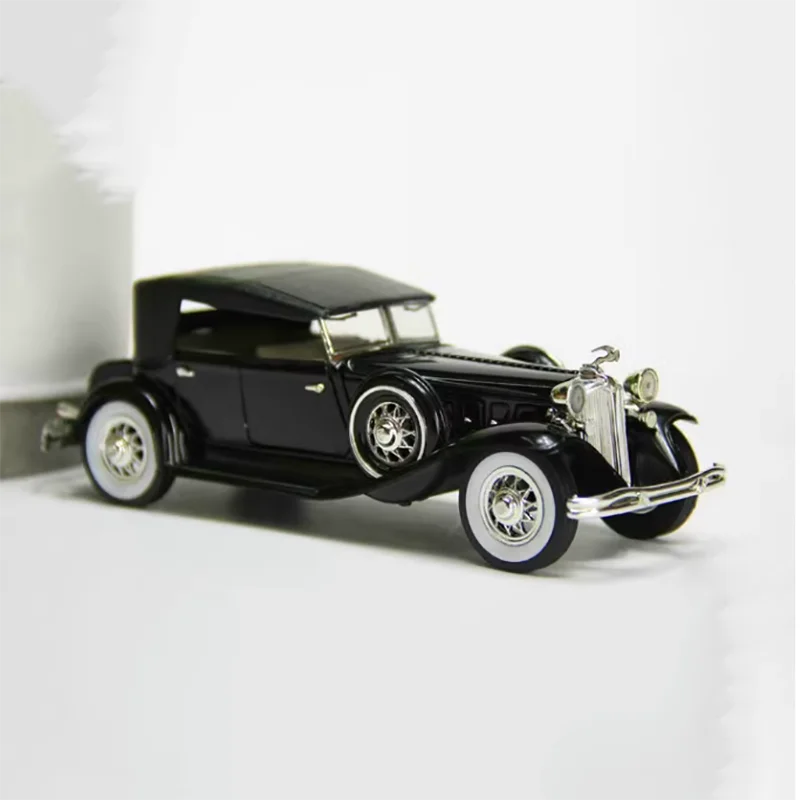 Dietcast 1:32 Scale 1932 Chrysler LEBARONคลาสสิกรถสําเร็จรูปจําลองคอลเลกชันรถของขวัญของเล่นจอแสดงผลแบบคงที่