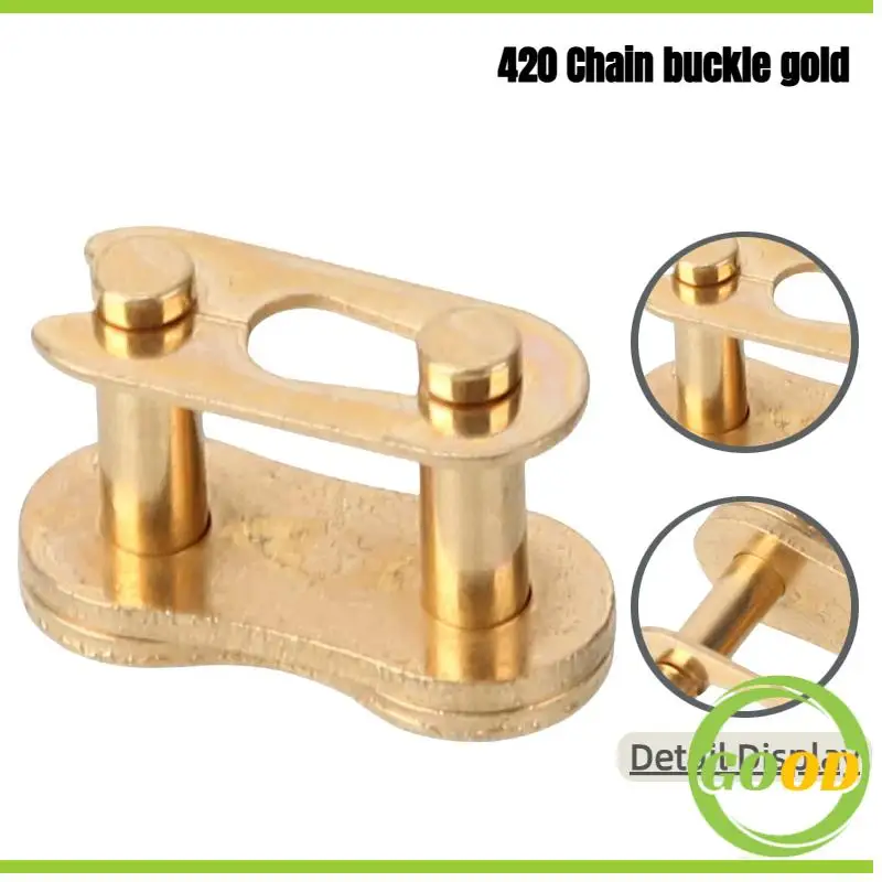 

Motorcycle chain link, 420 chain connector with O-ring link, main connector link