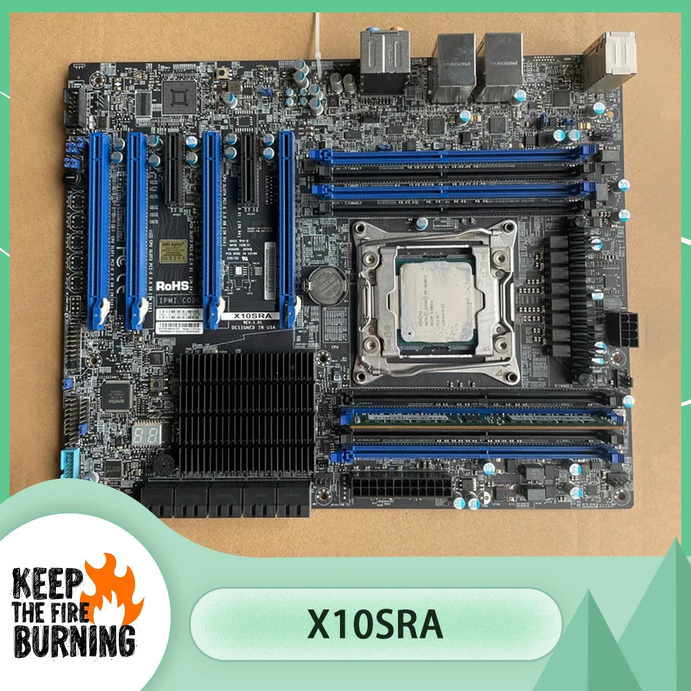 

motherboard X10SRA Workstation motherboard C612 Support the Xeon E5 V3V4 series X10SRA For Sup-ermicro X99