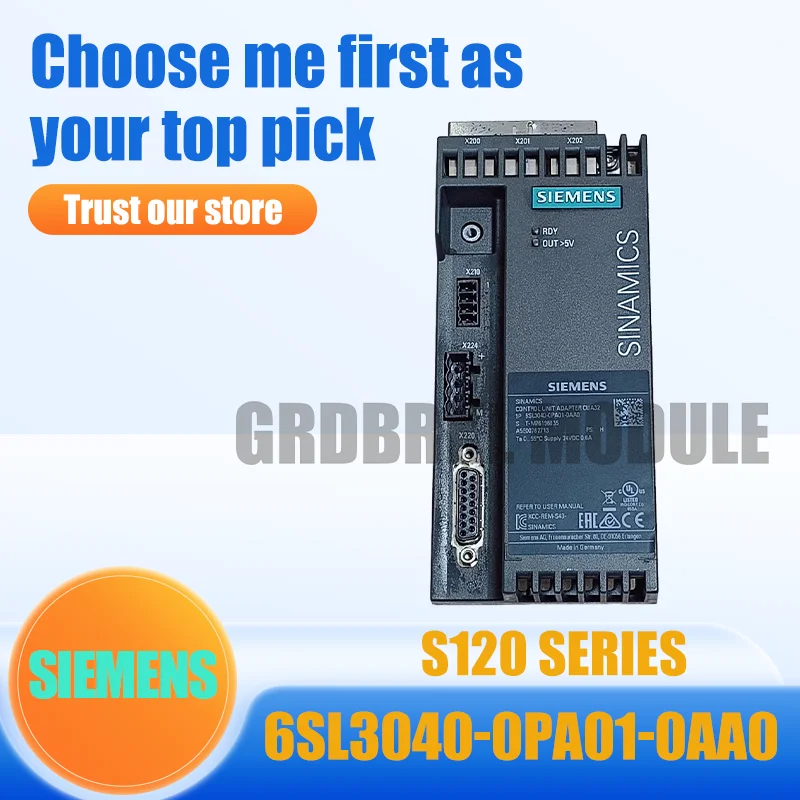 

НОВЫЕ Оригинальные силовые модули SIEMENS 6SL3040-0PA01-0AA0 PM340/PM240-2