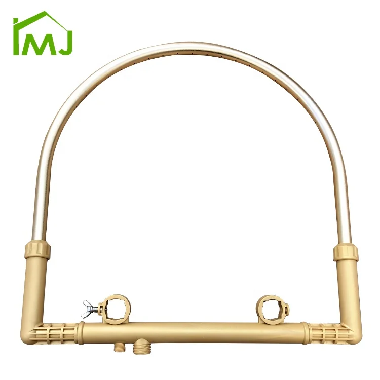 Salon shampoo bed Accessories head spa equipment Gold head loop shower head