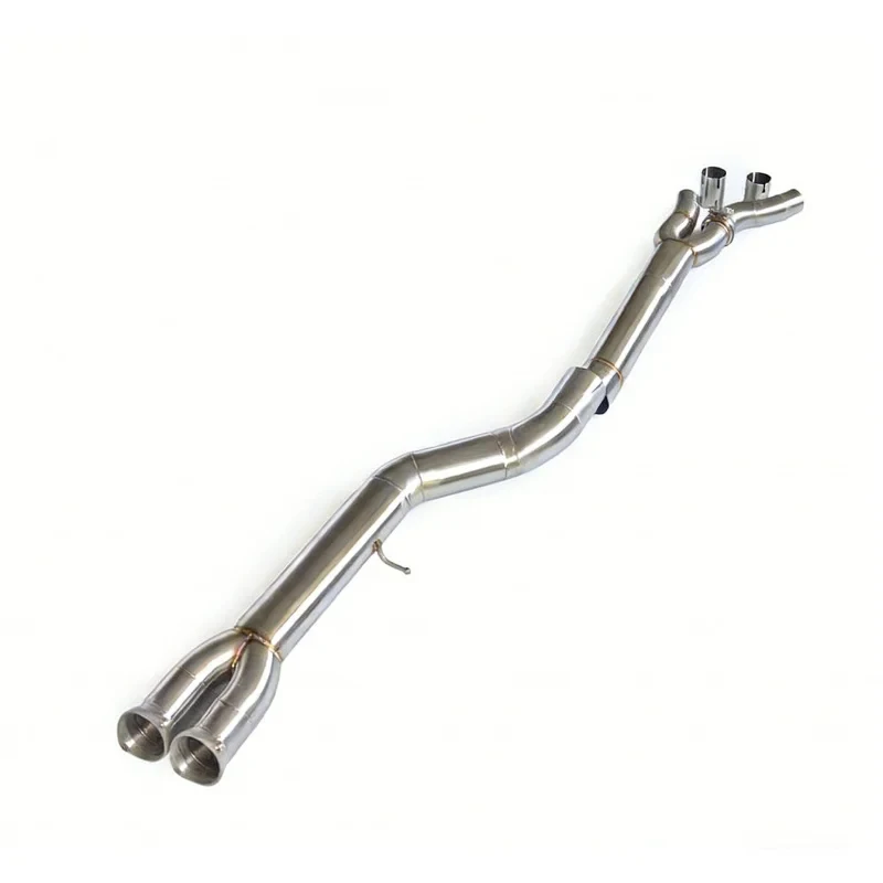 Suitable M3 M4 Race S55 F80 F82 F83 3.0T 2014-2019 89mm Stainless Steel Exhaust Mid Pipe, Automotive Exhaust System Upgr