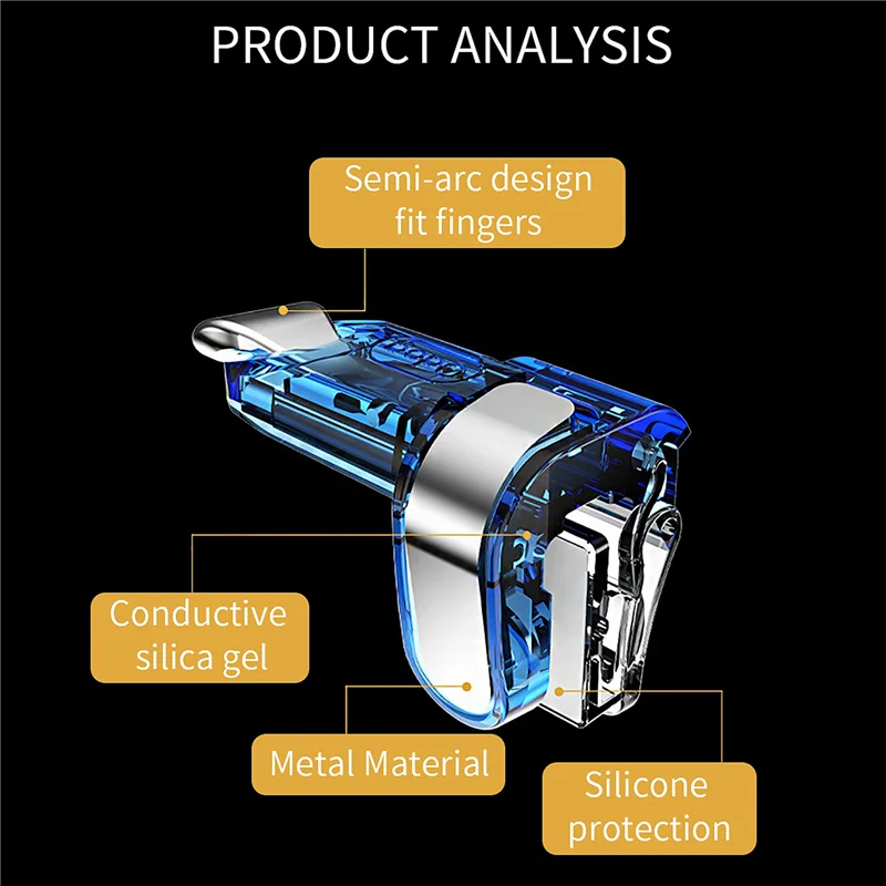 M13K-8X Мини-игровой триггер для PUBG Геймпад Мобильное управление L1 R1 Шутер Pubg Game Fire Кнопки L1 R1 для Android Ios