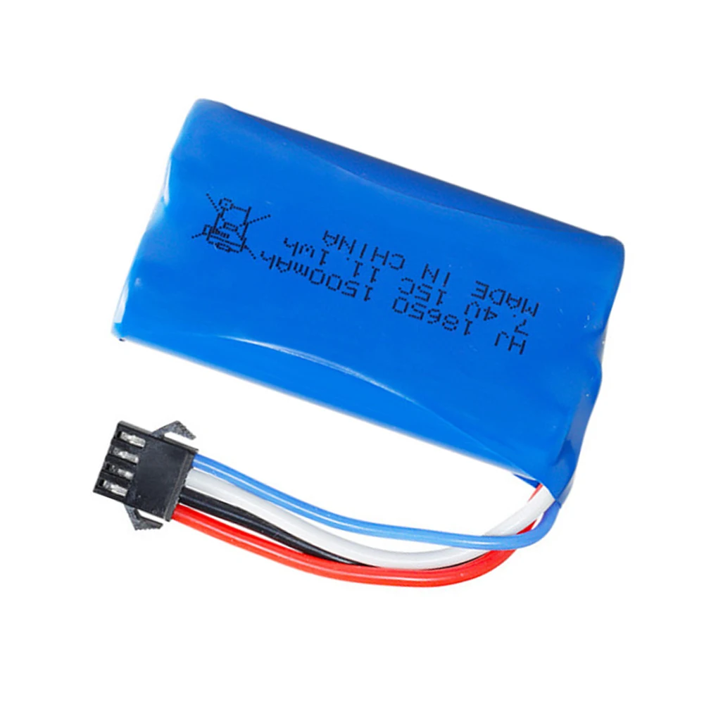 7.4V 1500mAh 18650 Li-ion battery for UDI R/C UDI001 UDI011 UDI901 Udi007 UDI002 HQ960 / 747 Venom Speed Boat Car toys accessory