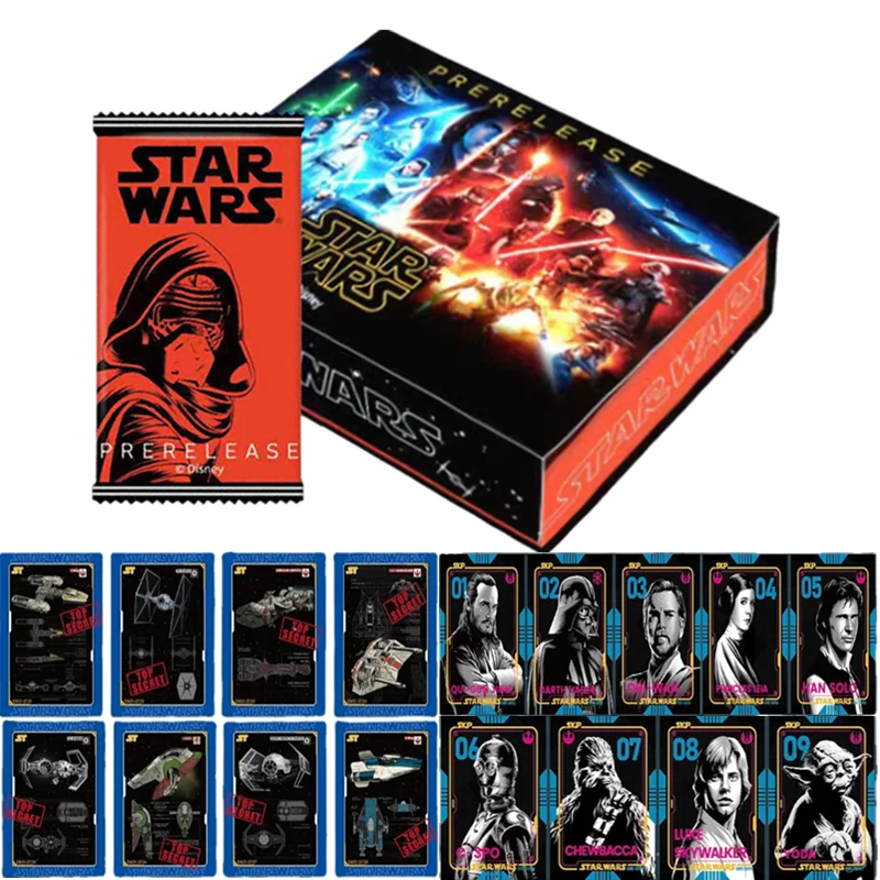 

Original Star Wars Cards Limited Collectible Card Darth Vader Yoda Global Art Series First Edition Rare Collection Card Boy Gift