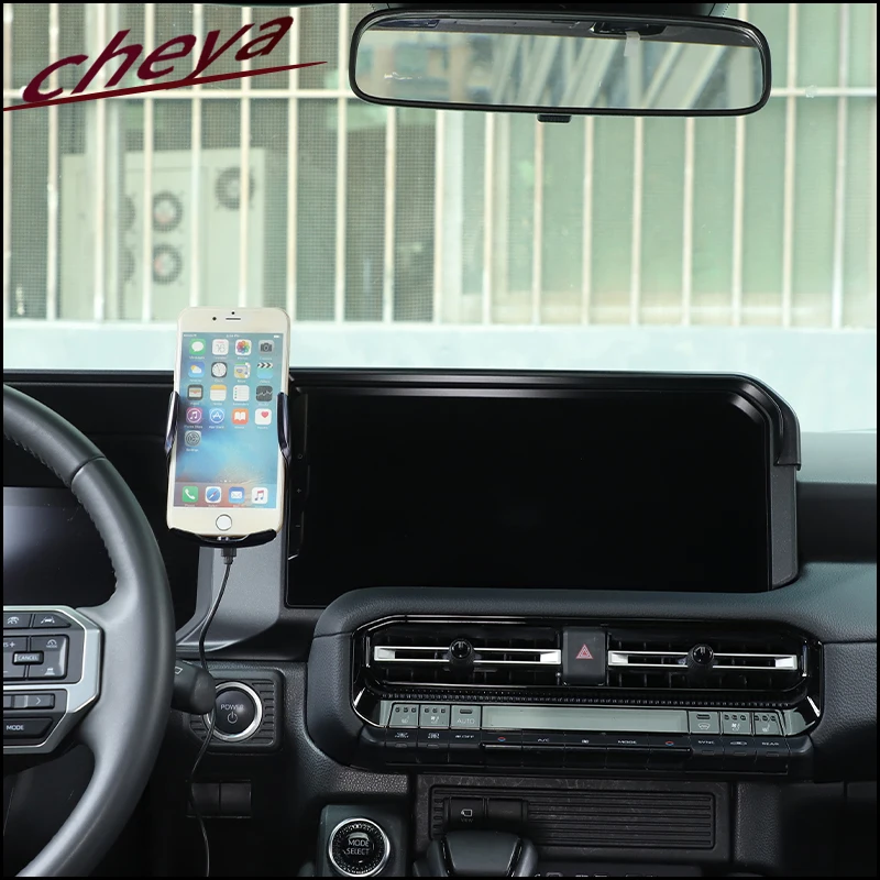 

For Toyota Land Cruiser Prado 250 LC250 2024+ Display Screen Visor Car GPS Navigation Sun Shade Mobile phone stand Accessories