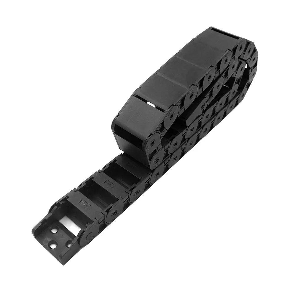 JFLO 1 Meter 18 Series Drag Chain Wire Carrier Cable Holder for CNC Router Machine Tools Towline For 18X18 18X25 18X37 18X50