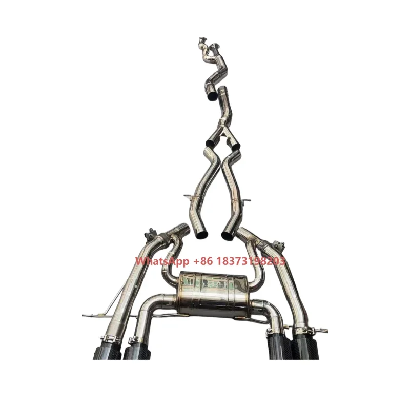 

SKYLEY 3.5 Inch Equal Length Single Midpipe Exhaust for 2021~2025 M2 M3 M4 G80 G82 G87 S58 3.0t Valvetronic Catback System