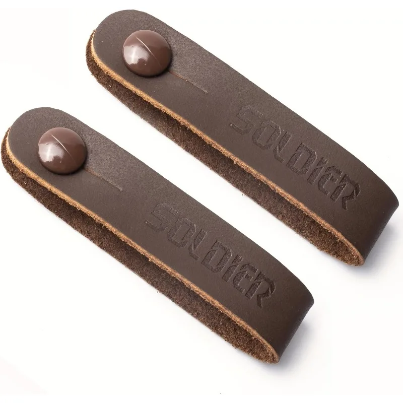 2Pack Guitar Strap Locks Acoustic Guitar Strap Button Leather Headstock Adapter Strap Lock Button, Top Grade
