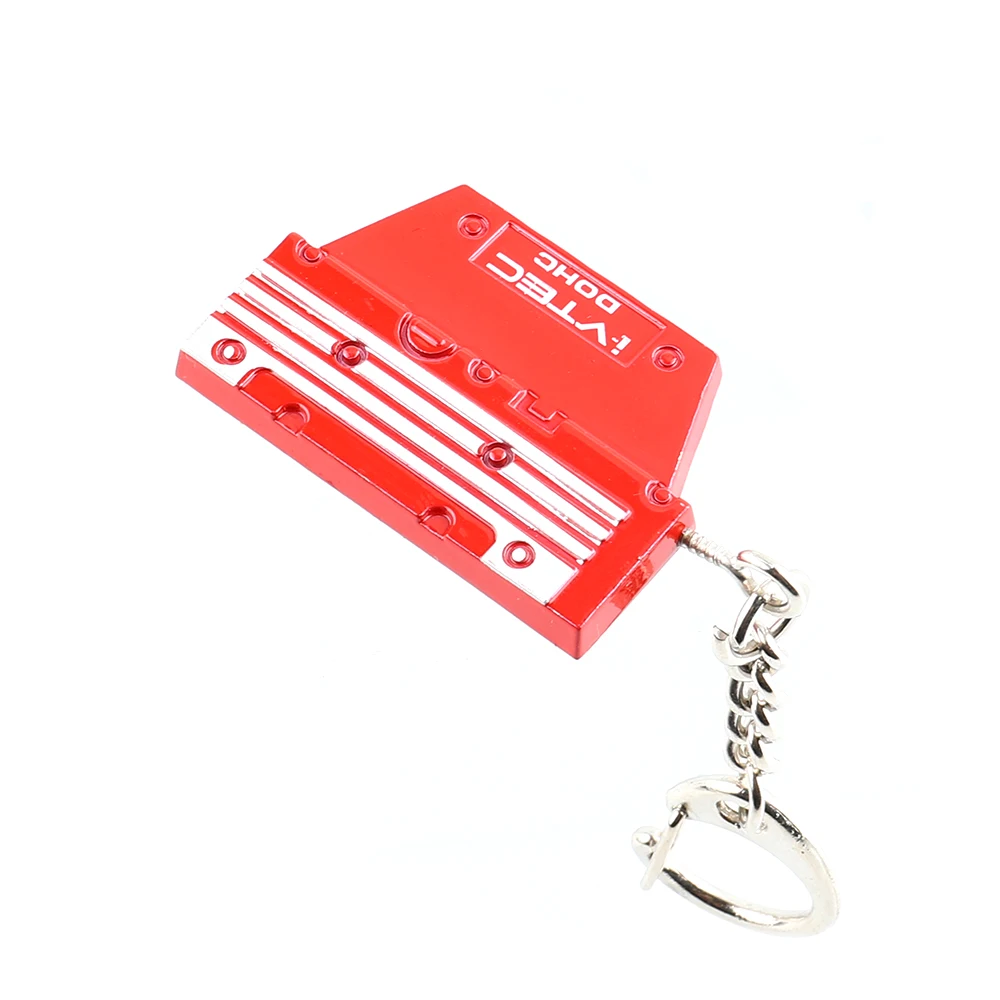 Car Metal Key Ring JDM Keychain Vtec K20a Dohc Engine Valve Cover EG EK