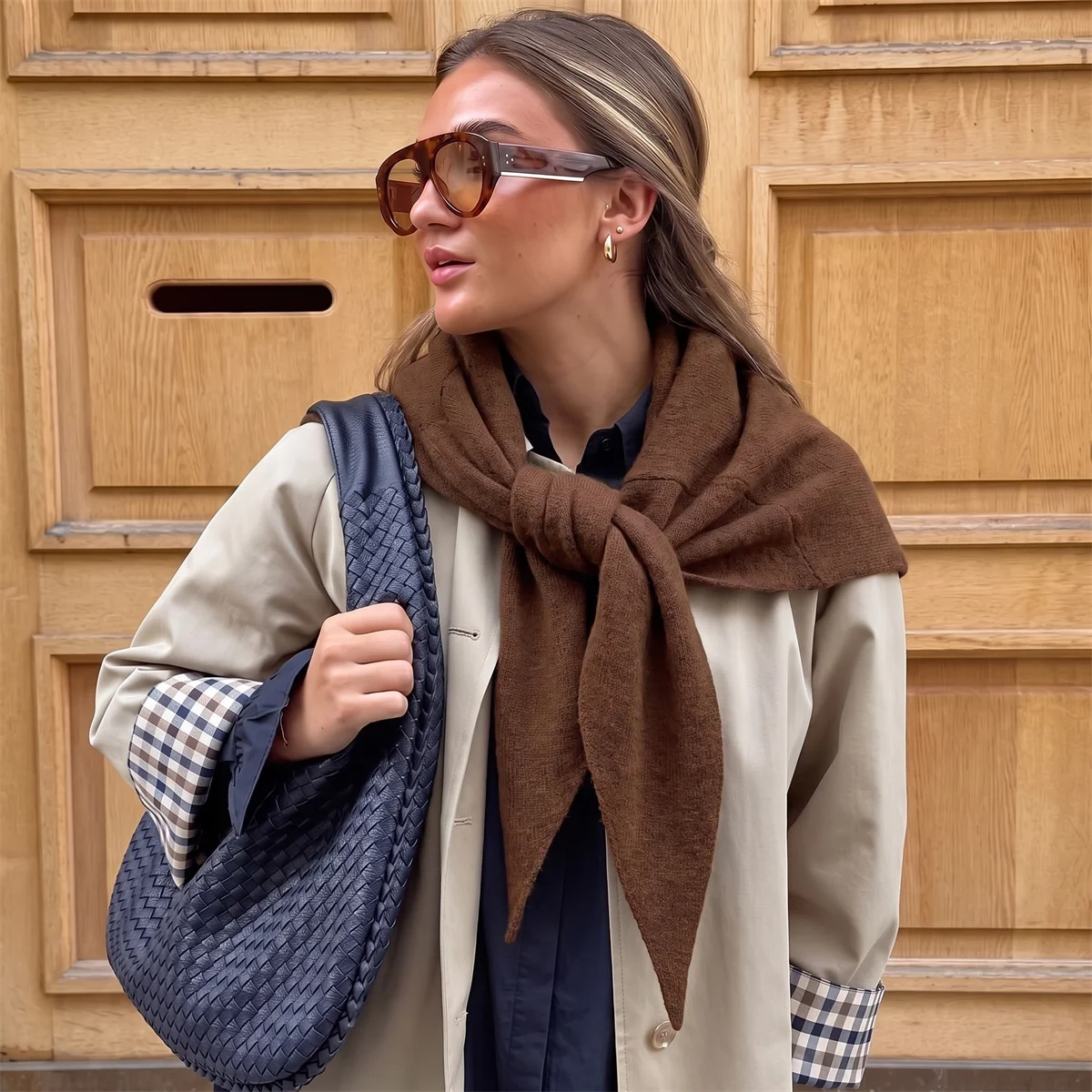 Sciarpa Triangolare Calda in M - Shawl Wrap Winter recensione e prezzo
