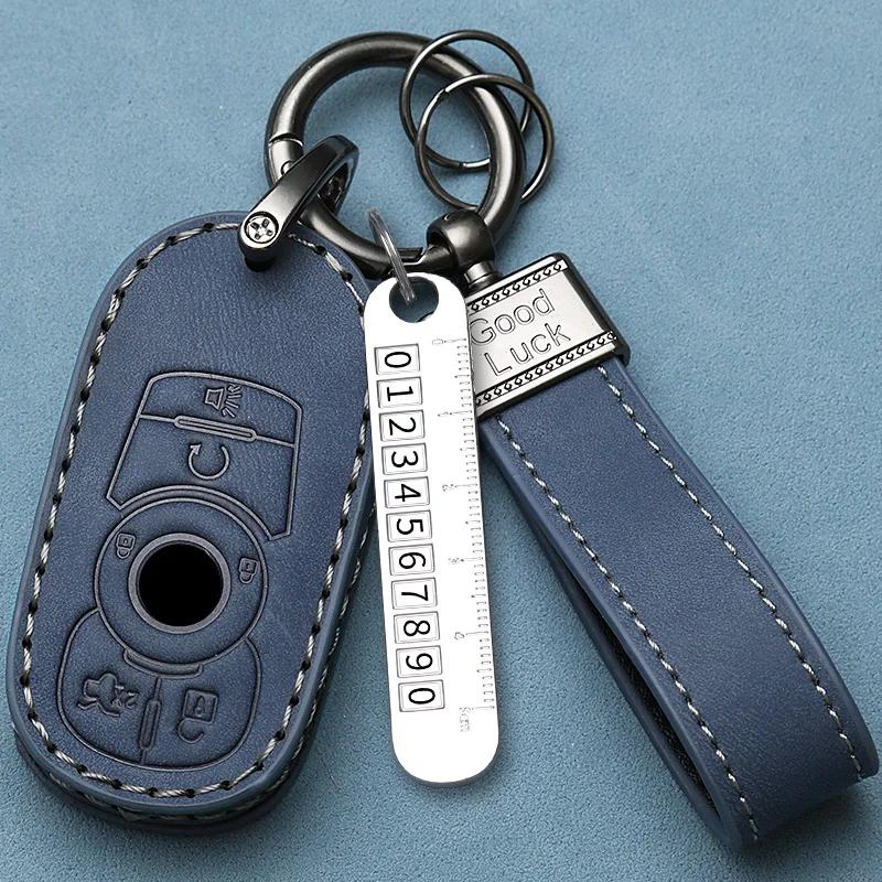 Nuova custodia per chiavi per auto Shell per Buick Envision Vervno Encore GS 20T 28T nuovo LACROSSE Opel Astra K Keyless Protector Fob