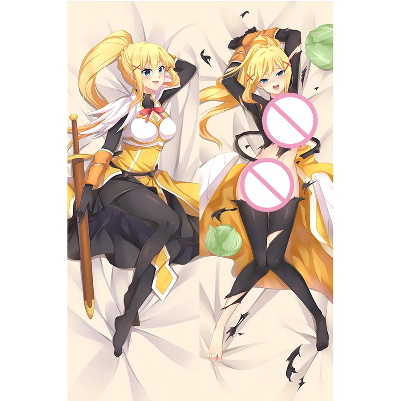 180Cm Hình Konosuba Bóng Tối Áo Gối Hoạt Hình Anime Nhật Bản Ôm Sát Cơ Thể Gối Tùy Chỉnh Dakimakura Bao Ghế Sofa Đệm Trang Trí