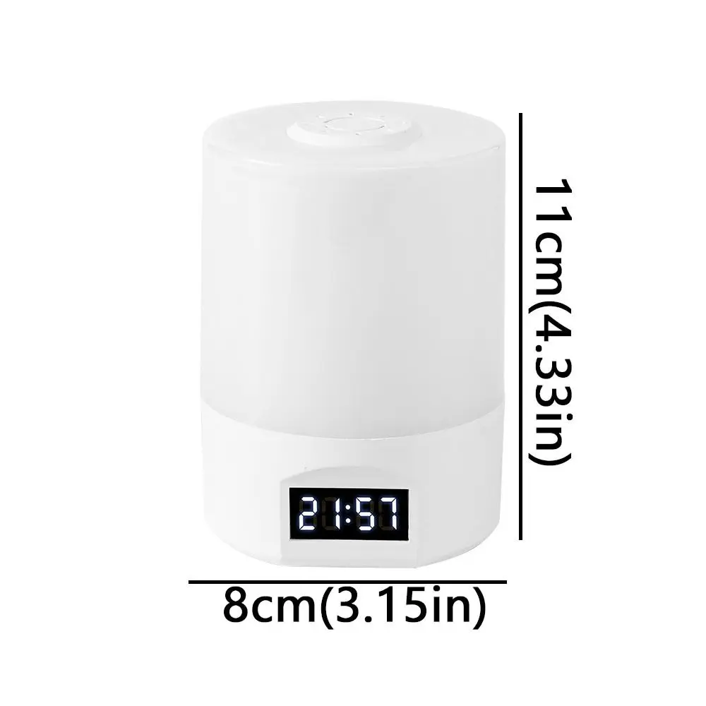 Lâmpada de mesa led regulável com economia de energia, controle de toque, controle remoto, luz noturna, carregamento usb, três cores, lâmpada de cabeceira, leitura