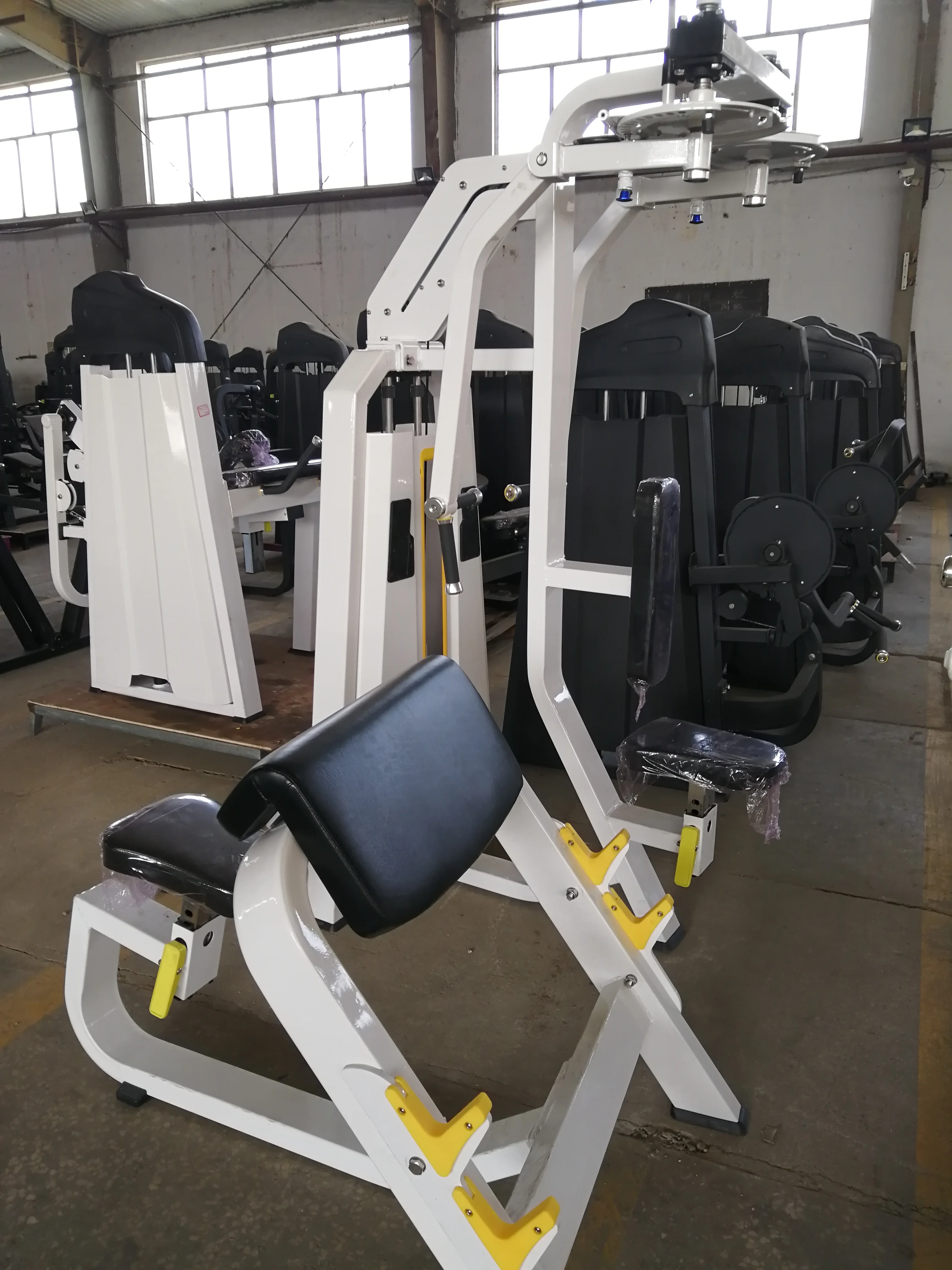 2024 Fitness & Body Building  Abductor&adductor Training Machine Pin Loaded Commercial Fitness Gym Equipment