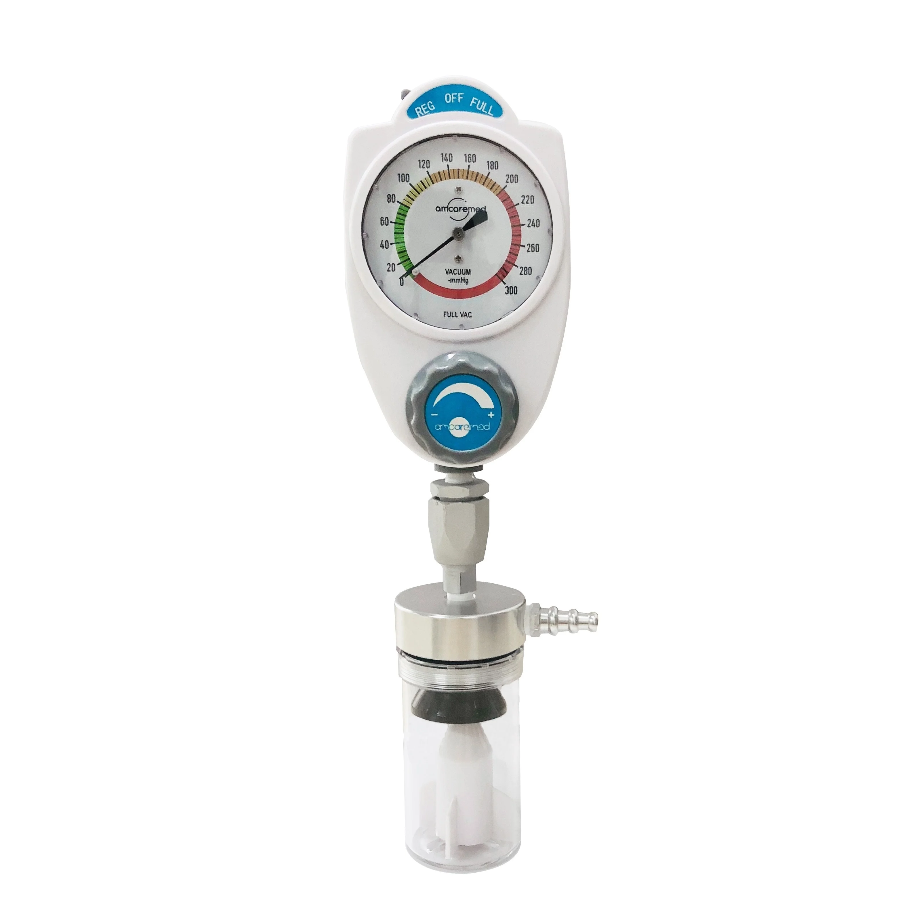 Hospital Medical Vacuum Regulator with Overflow Safety Trap For Hospital Use