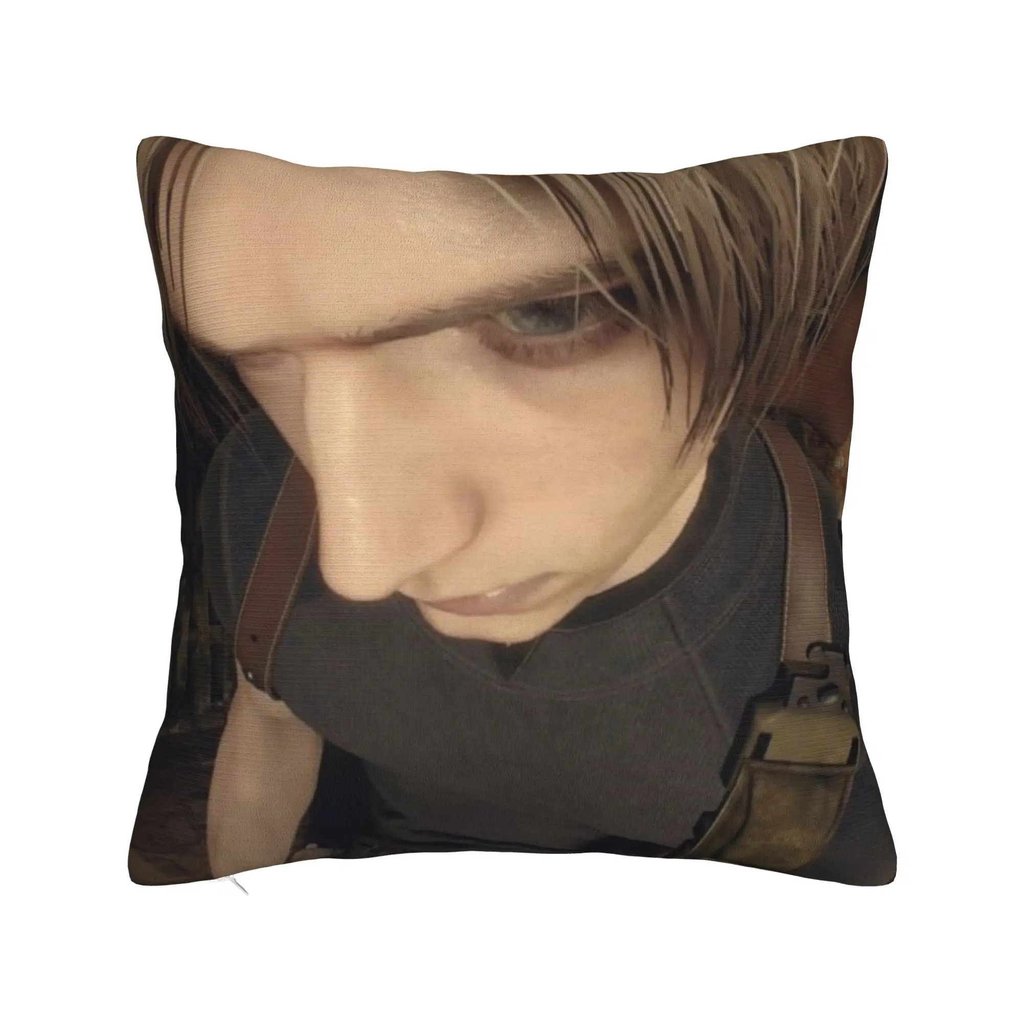 Leon S Kennedy Romantic Pillowcase Printing Polyester Cushion Cover Decoration  Pillow Case Cover Living Room Zippered 45*45cm