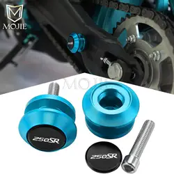 For CF MOTO 250SR 250 SR 250NK 2020 2021 2022 2023 Motorcycle CNC Swingarm Sliders Spools Stand Screws CFMOTO 10MM Accessories