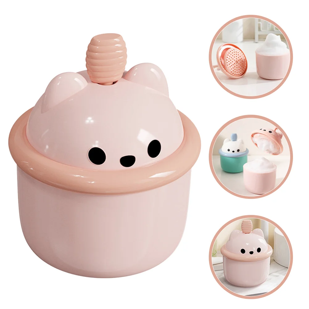 

Facial Cleanser Foamer Foaming Pump Bottle Portable Foams Maker Cup Face Washing Bubble Cartoon Cleaning Makers