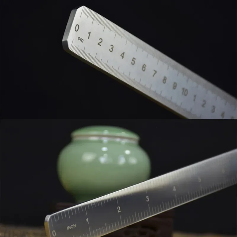 60cm Iron Ruler Martial Arts Supplies Stainless Steel Outdoor Self-defense Car Necessary Protective Tools