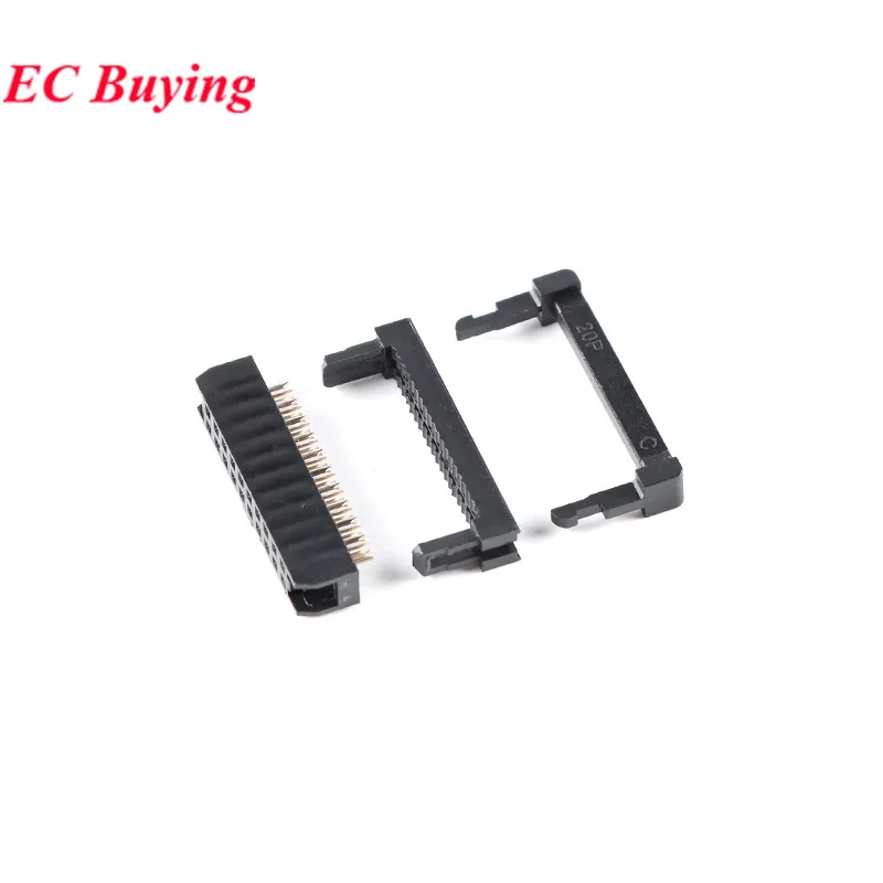 Gray Flat Ribbon Cable 1.27MM 2.0MM 2.54MM Pitch AVR 20cm Data Line Wire FC-6/8/10/12/14/16/20/24/26/30/34/40/50P Pin Connector image 3