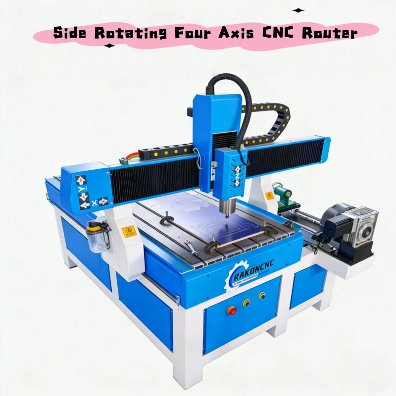 Professional 4 Axis Rotation Axis Woodworking Tools 6090 1212 1325 Desktop Kitchen Furniture Cutting Engraver for Sale Best
