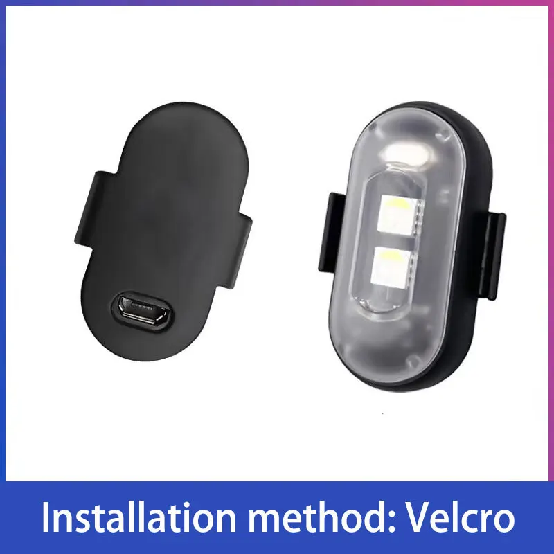 AliExpress NONE Wireless Remote LED Strobe Light Car Motorcycle Bike Warning Decor Lamp USB Rechargeable Aircraft Indicator 8 Colors Car Lights