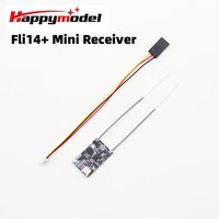 HappyModel Fli14+ 2.4G 14CH FLYSKY AFHDS 2A IBUS RSSI Mini Receiver For FLYSKY I6 I6X I6S Micro FPV Drones