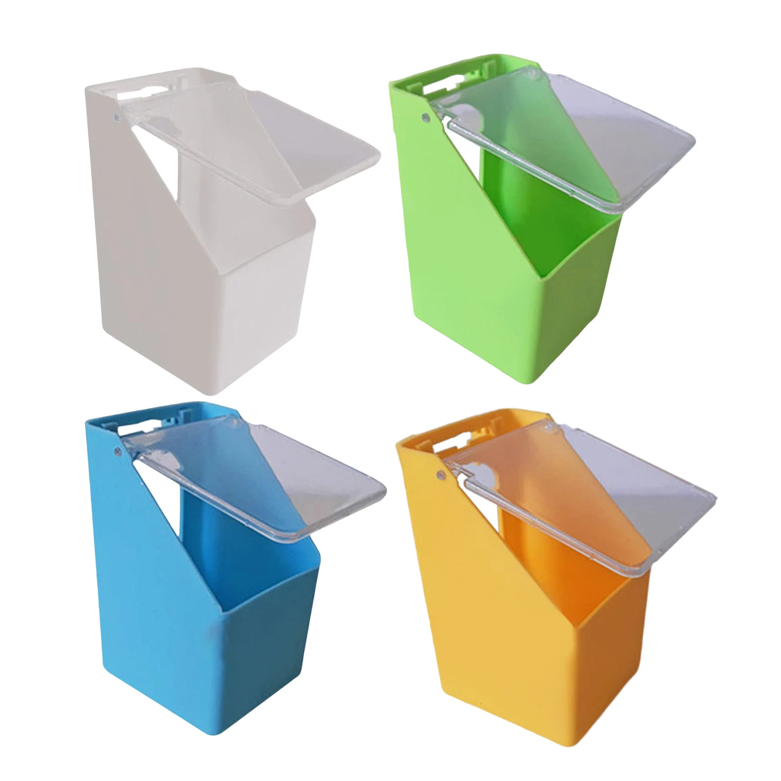 Comedero de agua creativo para pájaros, caja colgante, dispensador de bebidas confiable y duradero para el hogar, cubierta transparente, comedero para pájaros para palomas