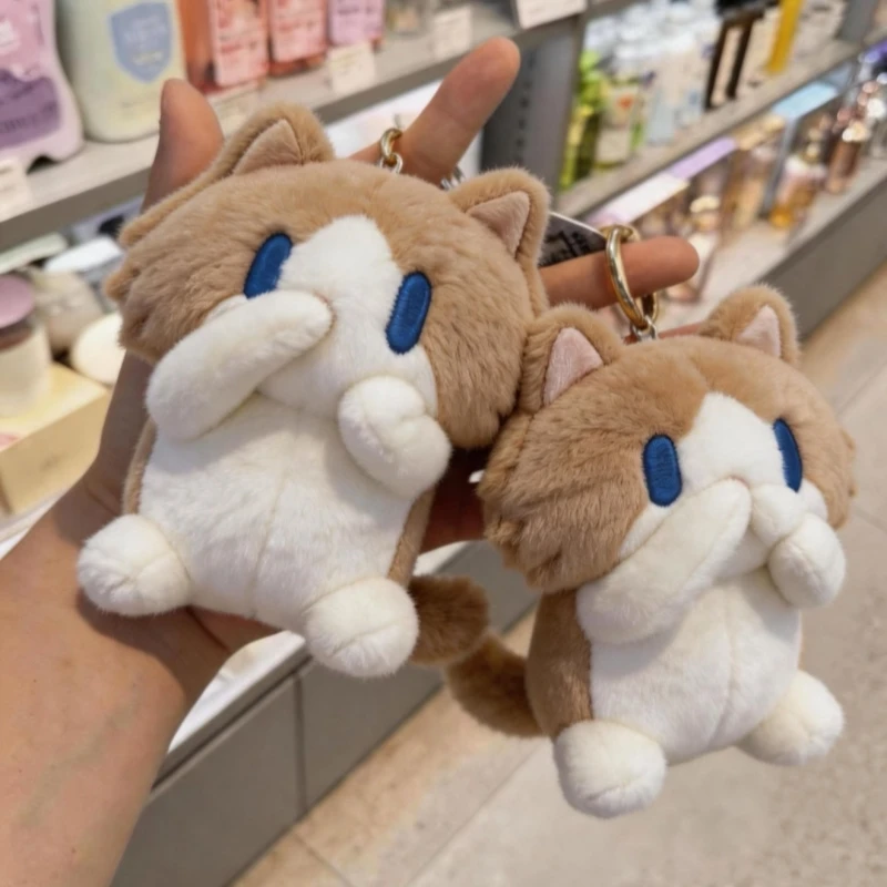 Meme Cat Doll Cartoon Animal Yuexin Miao Plush Toy Kawaii Room Decor Salary Kitty Fashion Toy Viral Cat Character Xmas Gifts