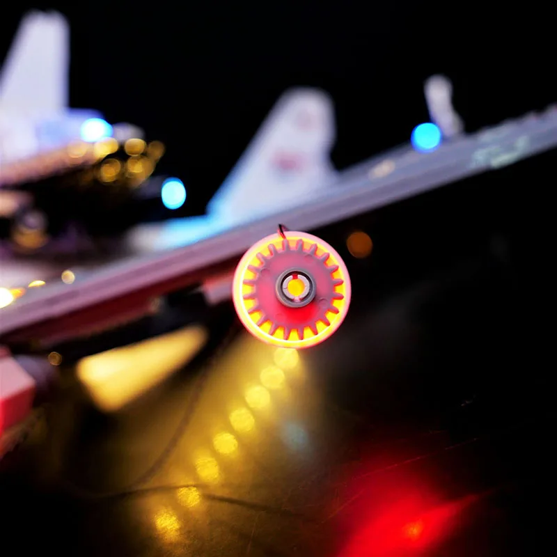 LED ライトキット レゴ 10360 シャトルキャリア航空機ランプ DIY クリスマスギフト (ビルディングブロックレンガセットモデルは含まれません)