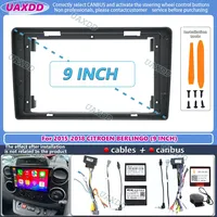 For 2015-2018 CITROEN BERLINGO PEUGEOT PARTNER 9INCH Car stereo radio Android frame panel cable harness adapter decoder canbus