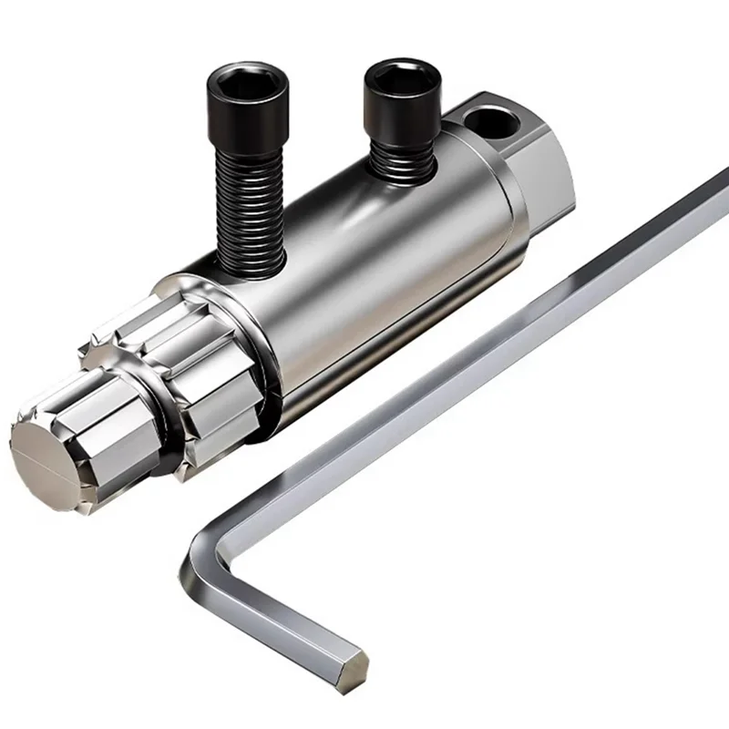 AT05-Water-Pipe Valve Repair Tool Set- Faucet Angle Valves Damage Screw Extractor, Broken Wire Slide Tooth Removal For 4/6 Point