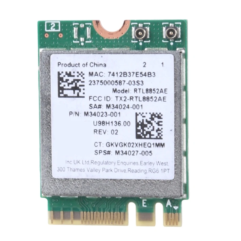 

Advanced Double Band WiFi 6 Module With Bluetooth-compatible 5.2, For High Speed Internet Access 802.11AX Compatible