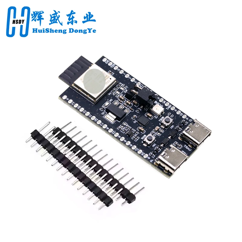 ESP32-H2-DevKitM WiFi+Bluetooth Seri H2 Thread/Zigbee/BLE ESP32-H2 ESP32-H2-DevKitM-1-N4 ESP32-H2-MINI-1 Untuk Arduino