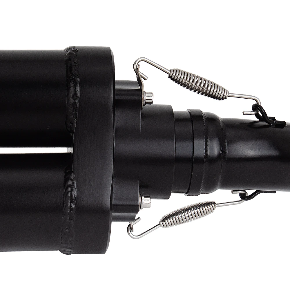 Slip On For HONDA Rebel 500 300 CMX500 CMX300 Motorcycle Exhaust Middle Link Pipe Modify with Double Outlet Muffler Escape Moto