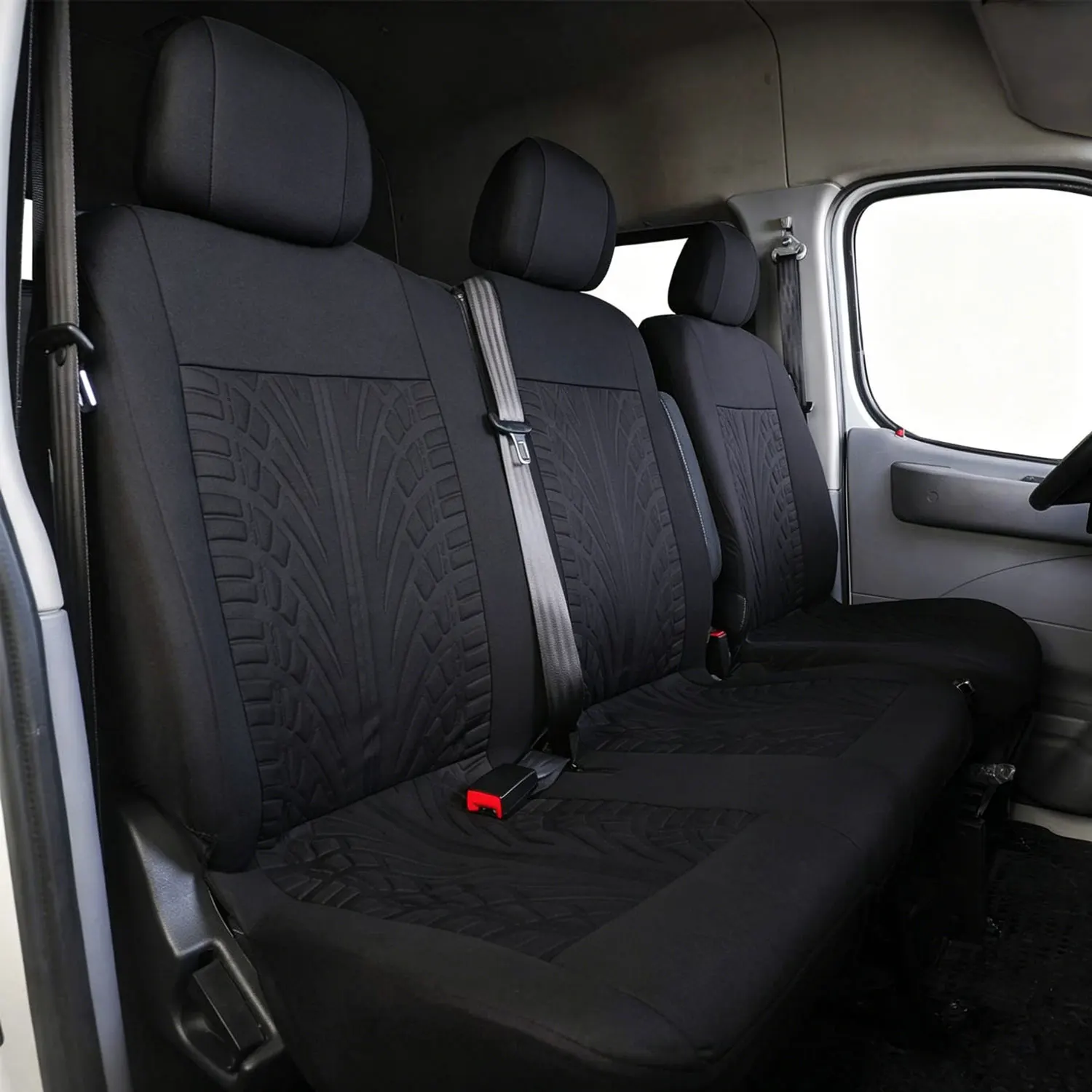 2+1 Box Trucks Seat Covers For 3 Front Seats Including Single Driver And Double Passenger Seats Auto Interior Accessories