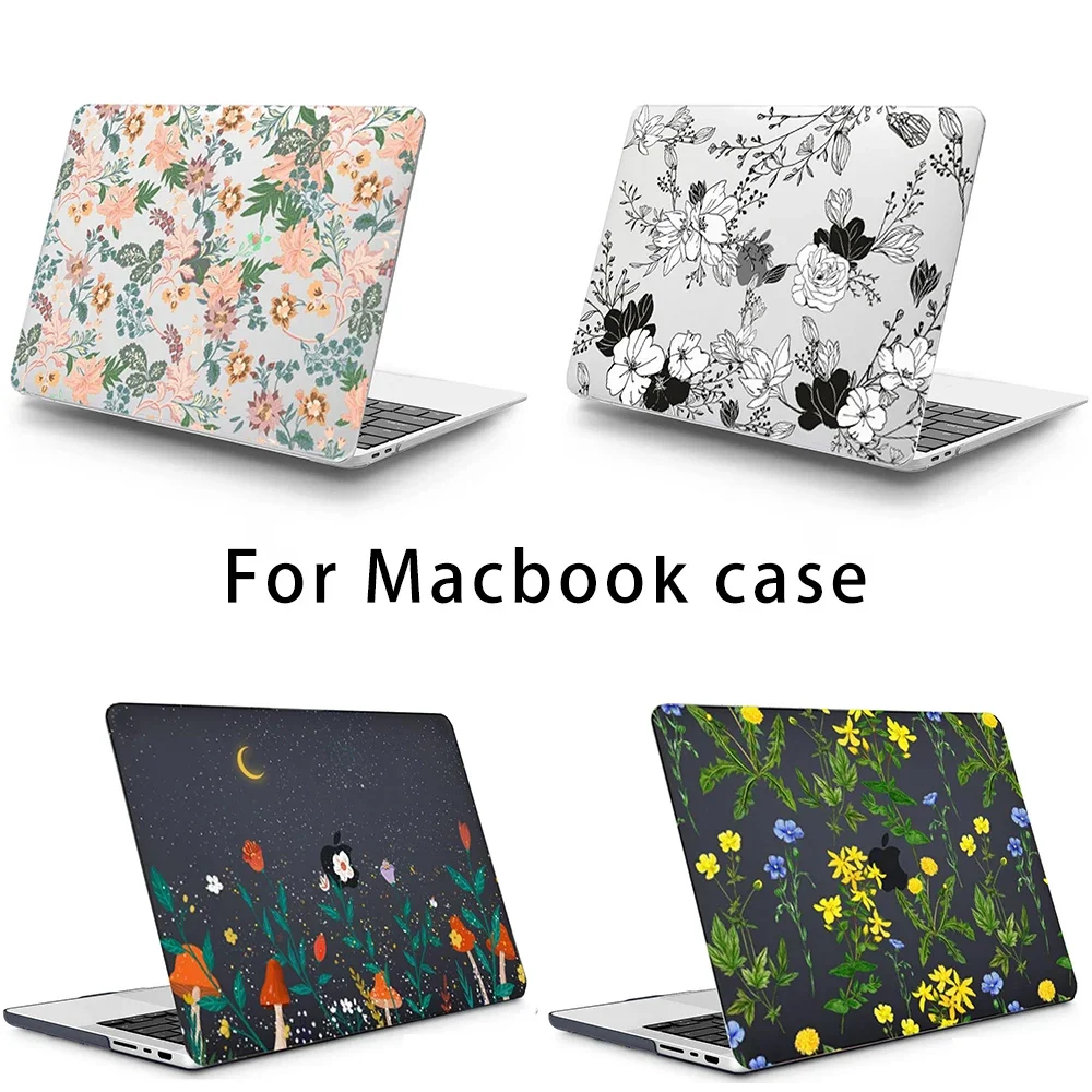 

New Beautiful flowers Laptop Case for MacBook Air15 A2941 Pro13 A1932 A2179A2338 A2337Pro14 Pro15Pro16 A2141 2023 Air13A3113