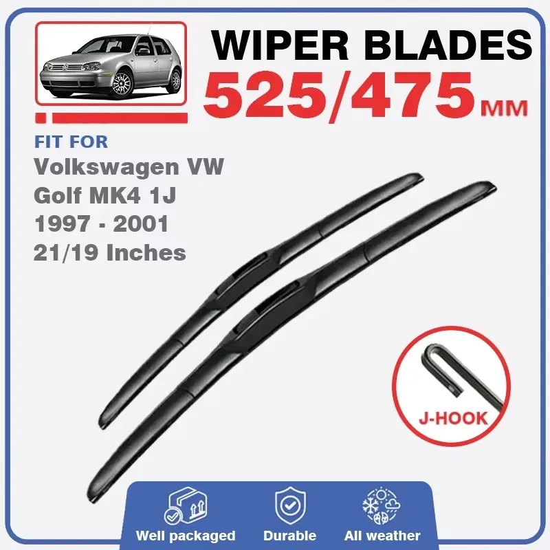 Для Volkswagen VW Golf 4 MK4 1J 1997-2001 Передние щетки стеклоочистителя, дворники, аксессуары для автомобиля