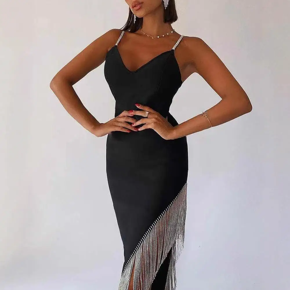 

Платье с воротником-кифой и длинной юбкой А-силуэта с боковой молнией, без рукавов, Ciwalk, подходит для женщин больших размеров