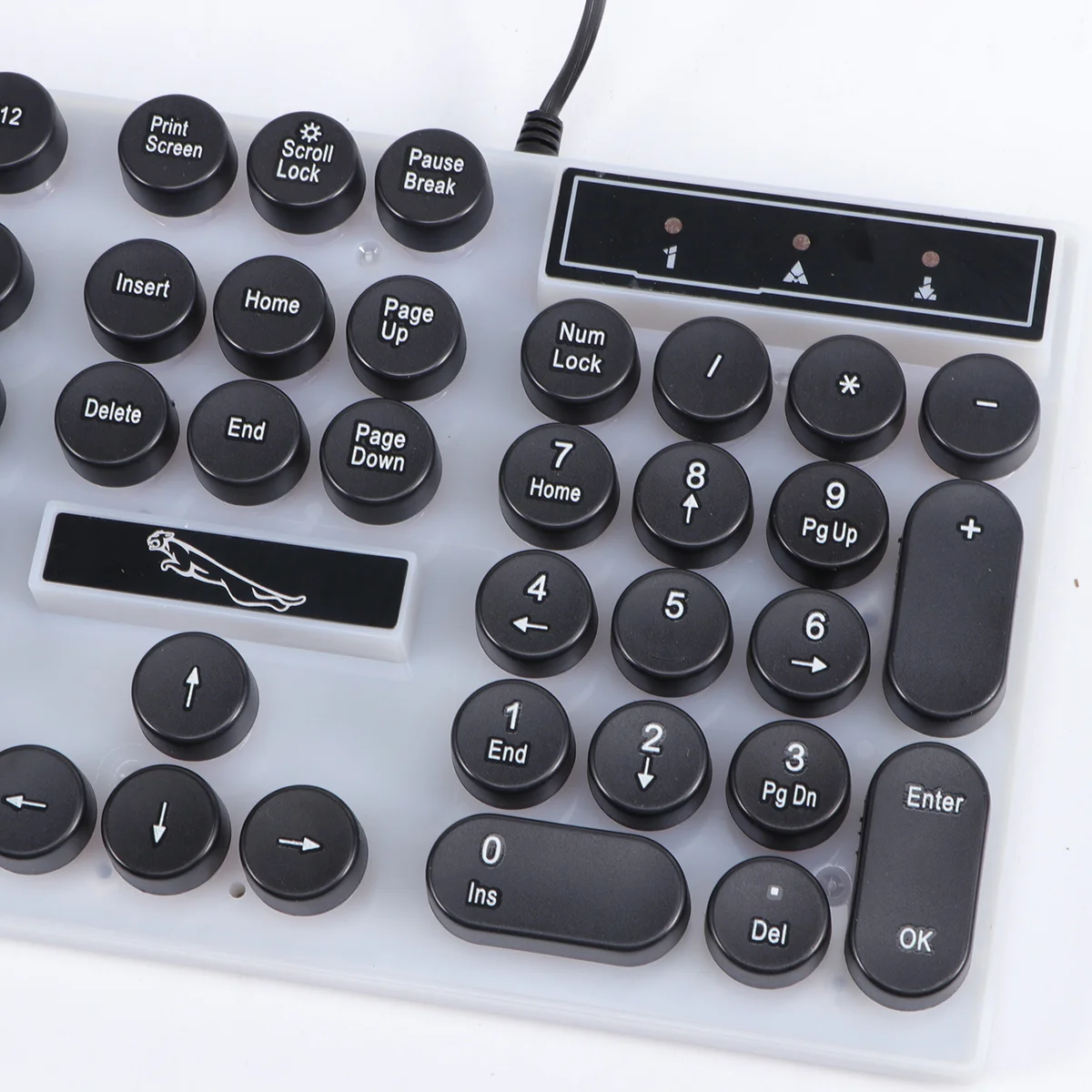 

Glowing Portable For Glowing Laptop Pc Phone Usb Tablet Black Backlit Usb Computer Keyboard Keyboard