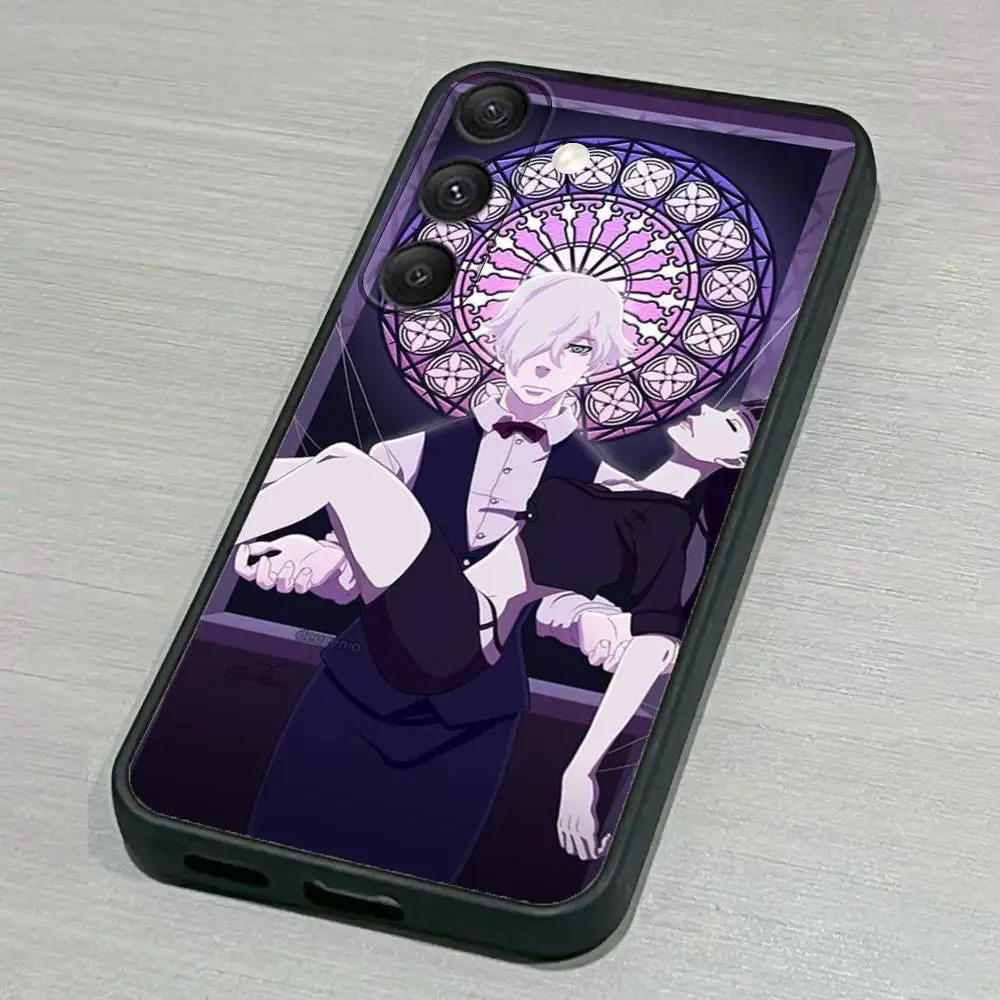 Custodia per telefono D-Death Parade per Samsung S25,S24,S23,S22,S21,S20,S10,Ultra,Plus,Lite,FE, Cover morbida in silicone nero