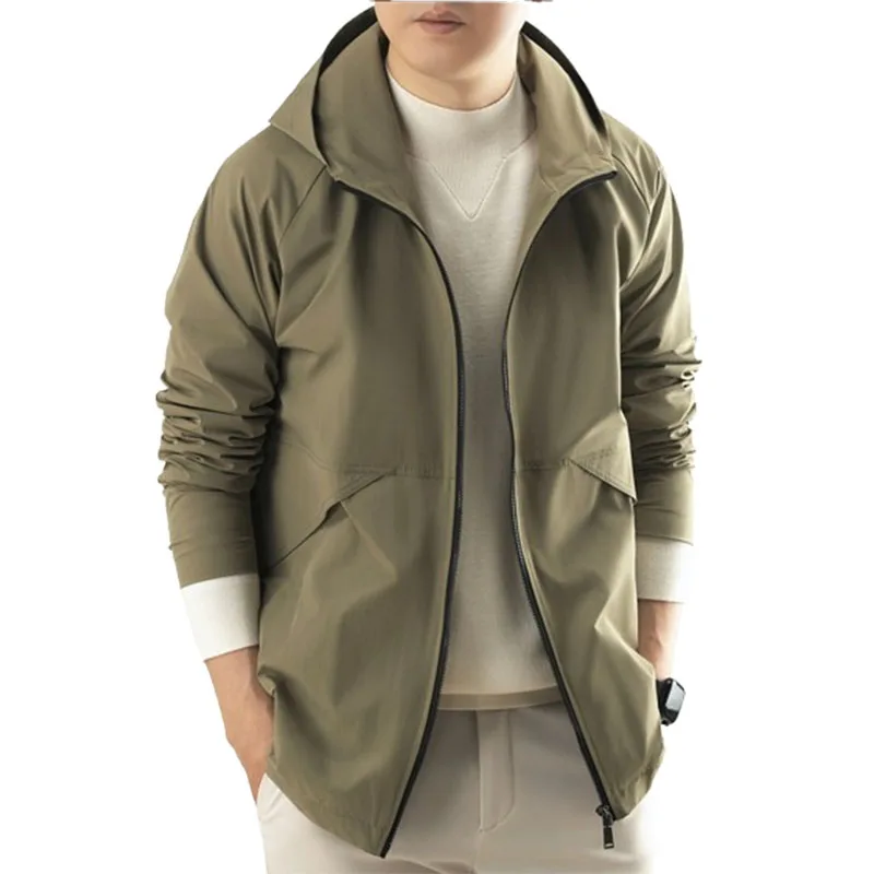 2025 New men's business casual jacket, lightweight sun-protective clothing, breathable and comfortable sun-protective clothing,