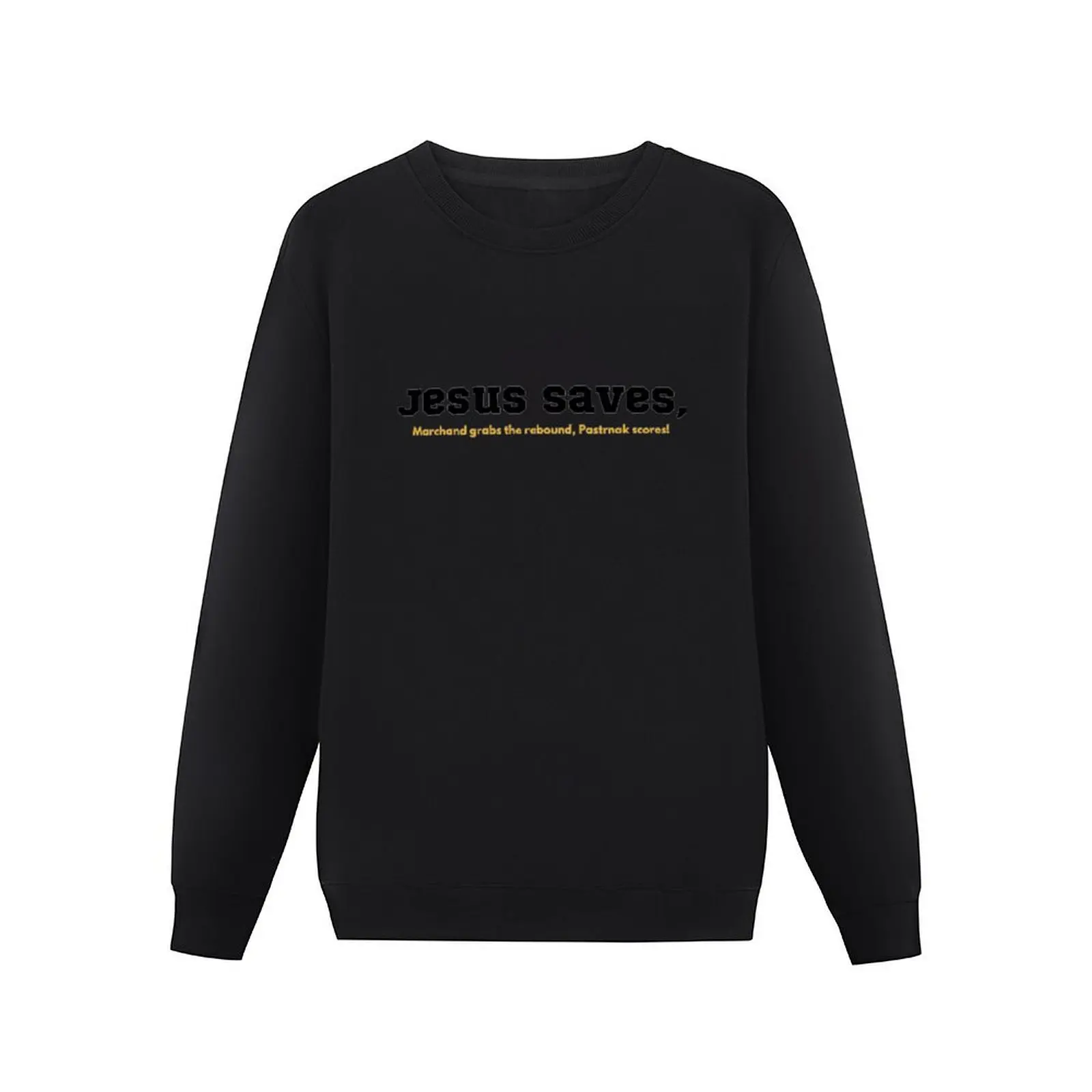 Jesus Saves, Pastrnak Scores! Pullover Hoodie autumn clothes blouse oversize sweatshirt