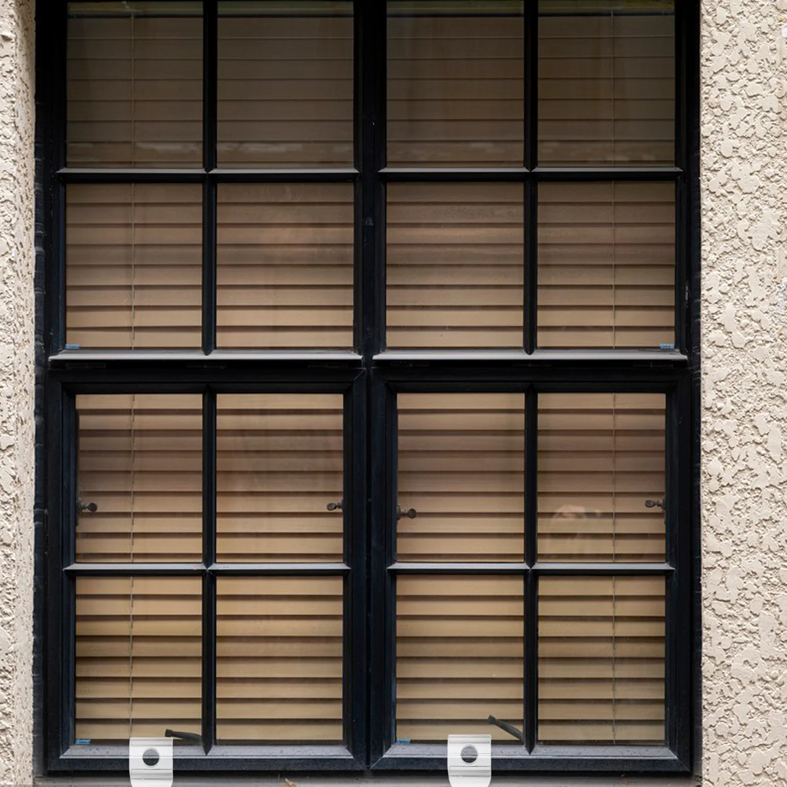 Tiradores de persiana inalámbricos para ventana de Pvc transparente plisado, accesorios para persianas, Clips de elevación sin taladro, 4 Uds.