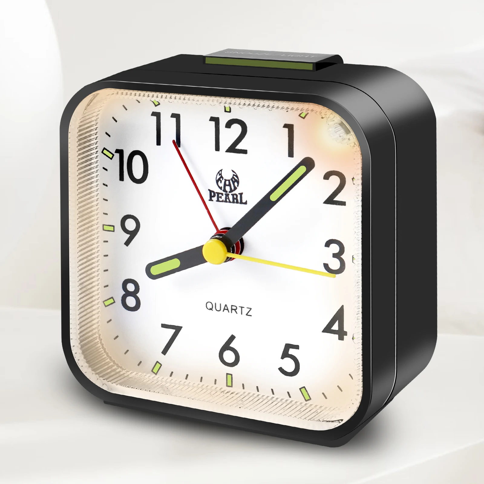 Analog Alarm Clock Bedside Alarm Clock Classic Small Clock Portable Children Desk Despertador 4 Colors for Home Bedside Travel