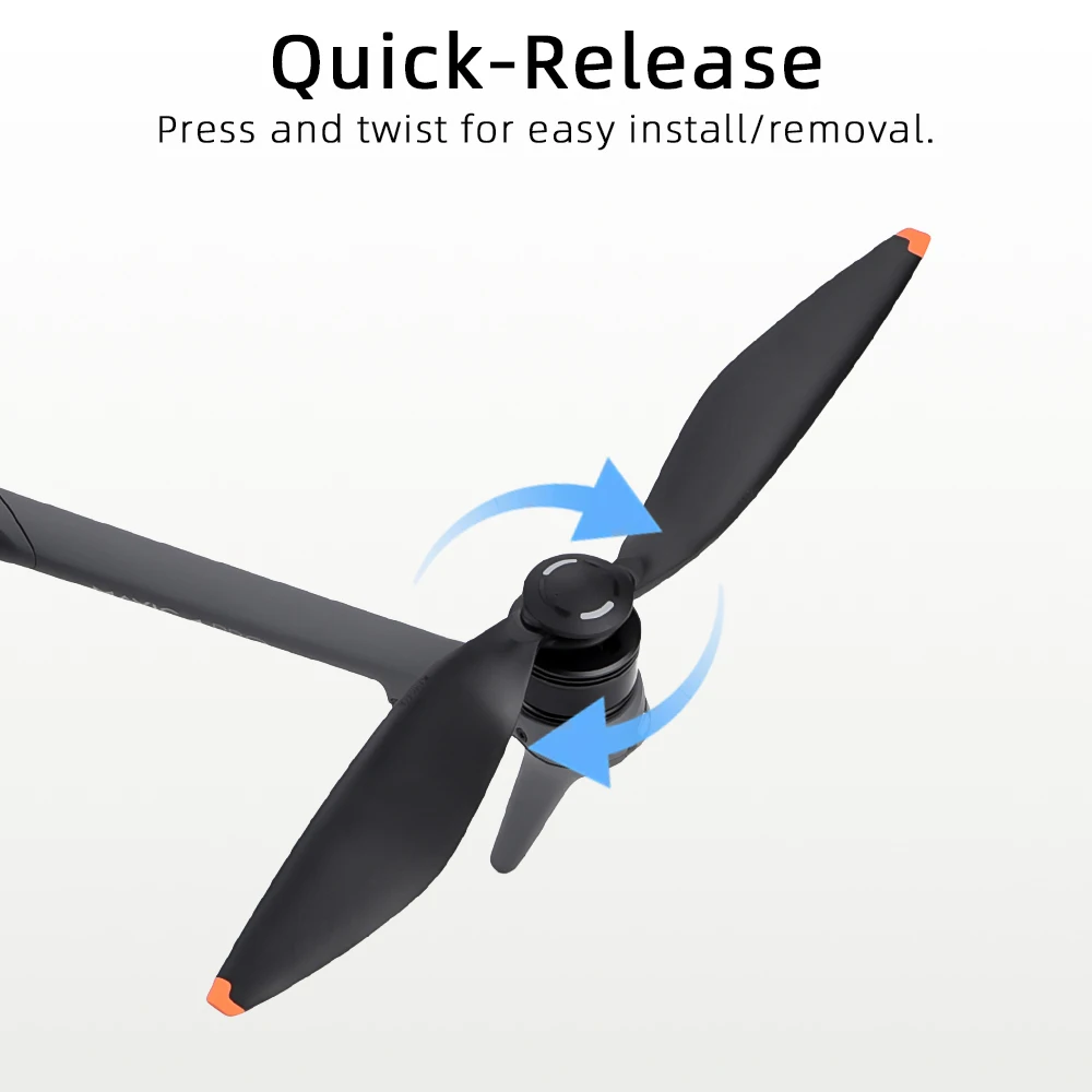 Eliche in TPU ultra resistenti BRDRC per DJI Mavic 4 Pro, manutenzione/sostituzione delle lame (CW/CCW), accessori Mavic 4 Pro
