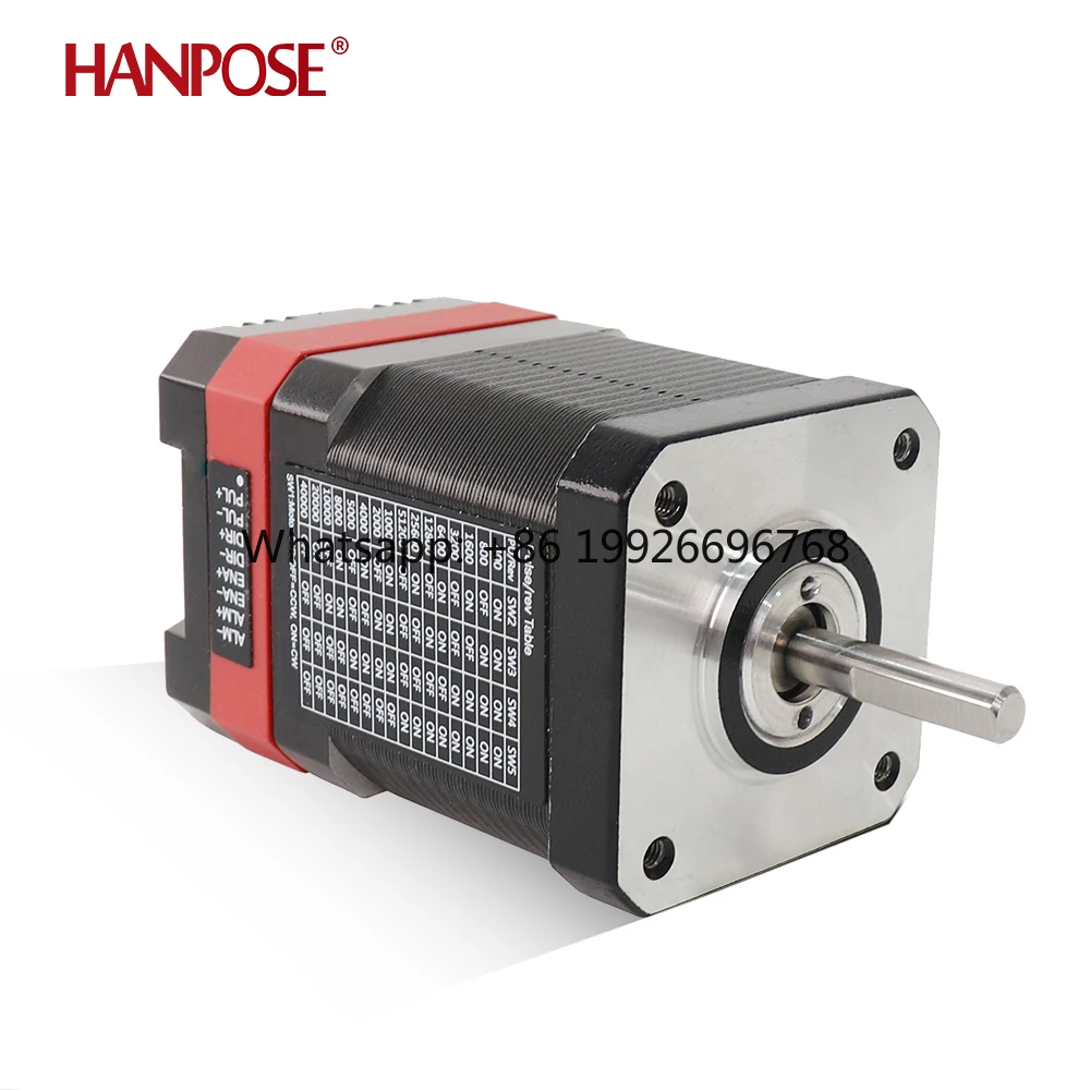 Nema17 Stepper Motor ESS42-P1X Closed Loop Integrated Stepper Servo Motor with Driver 52N.cm 2.0A & Drive Integrated Servo Motor