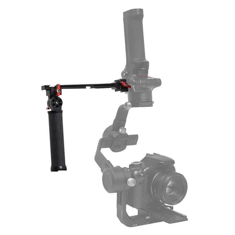 Verbesserter faltbarer Einzelhandgriff für DJI Ronin RS2 RS3 PRO RS4 Mini RSC2 Handheld Gimbal Mount Carbon Fiber Extension Grip – Detail 7